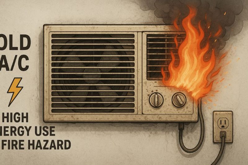 別被外表騙了！舊冷氣潛藏耗電與起火風險，專家教你這樣判斷